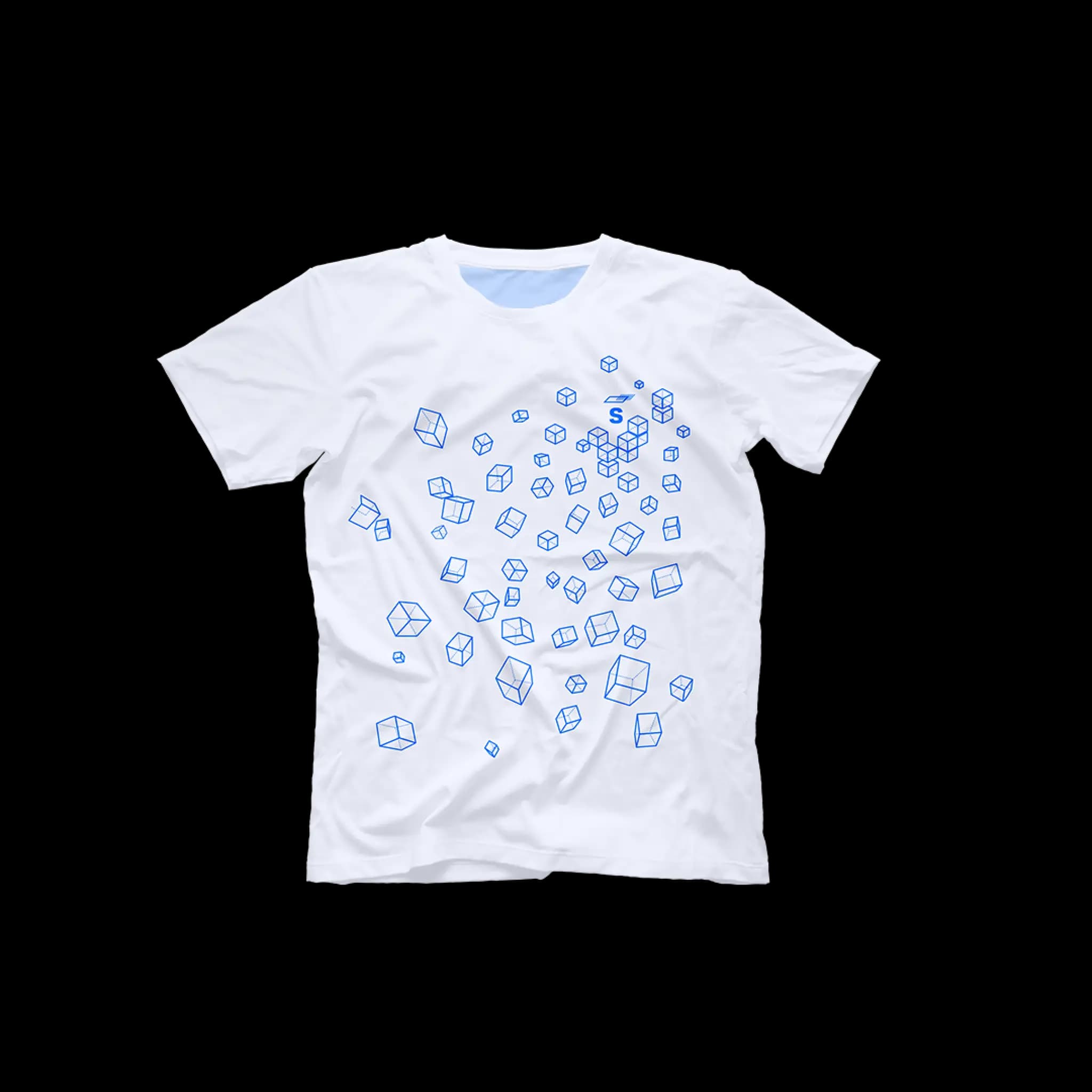 Cubes Fountain Tee - View 1
